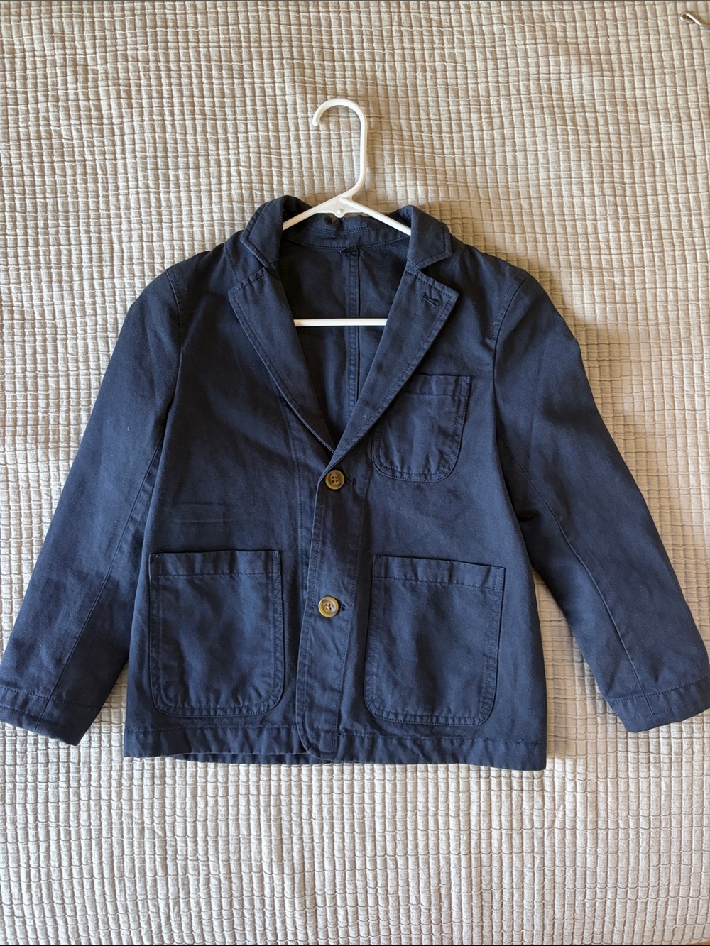 Crewcuts Navy Blue Kids' Blazer Jacket